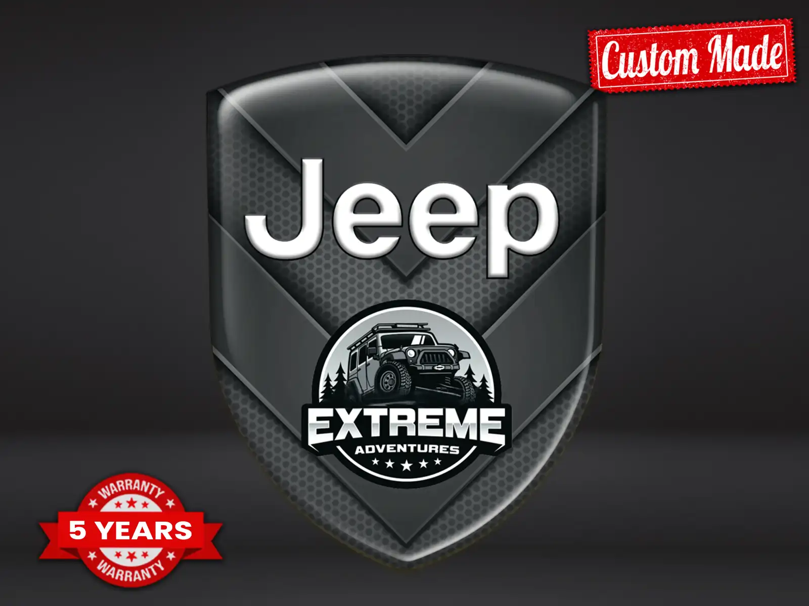 Jeep Badge Max Resilient Elegant Pro Performance Version